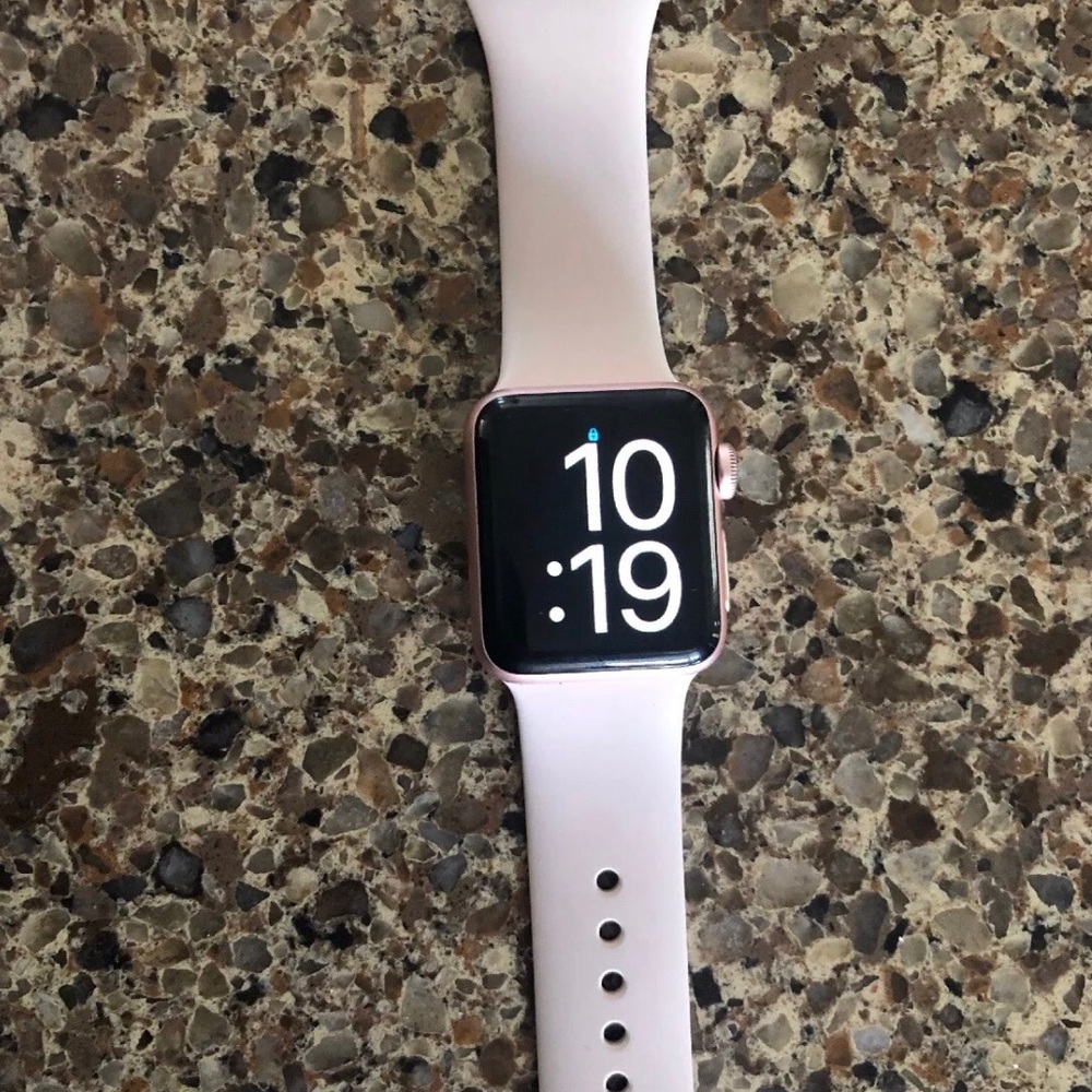Rose gold 38mm Series Two Apple Watch